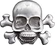 Mens SKULL AND CROSSBONES BOTTLE OPENER Punk Rock Belt Buckle