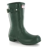Hunter Original Short Green Womens Boots