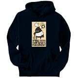 Punishment Sports Mens Hoodie (Navy Blue, Sizes X-Small - XXX-Large)
