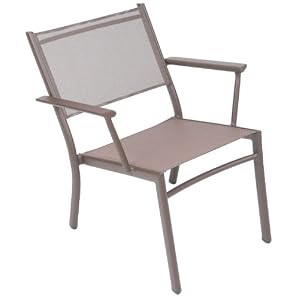 Fermob Costa Low Stacking Armchair - Set of 2 Color: Nutmeg by 
