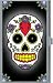 Classic Hardware Sunny Buick Arrowheart Sugar Skull Business Card Holder Case