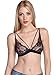 Wink Gal Women's Sexy Deep V Full Lace Thin Band Bralette