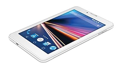 Lava Ivory S 4G Tablet (WiFi and Voice Calling), White-Silver