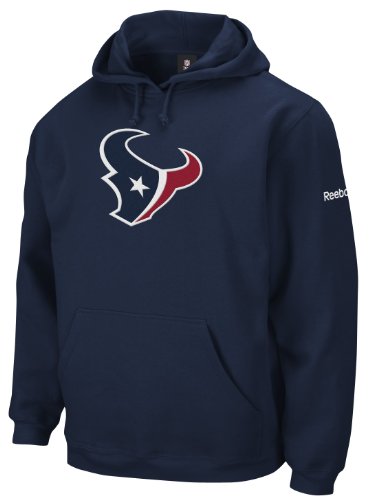 NFL Men's Houston Texans End Zone Playbook Hood (Navy, Small)