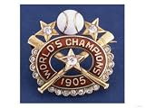 1905 Baseball World Series Player Award, Given to the New York Giants, 1905 Giclee Poster Print, 16x12