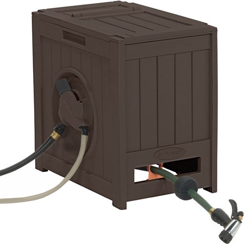 ''125 Auto Rewind Hose Reel & Storage Java WaterPowered Winding