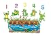FIVE SPECKLED FROGS FLANNELBOARD SE