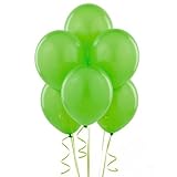 Fresh Lime (Lime Green) Balloons (6) Party Supplies