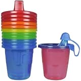 The First Years Take & Toss Spill-Proof Sippy Cups - 7 Oz, 6 Pack