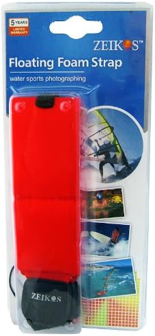 Floating Foam Camera Strap (Red) For The Canon WP-DC17 (SD870), WP-DC15 (SD850), WP-DC9 (SD800), WP-DC24 (SD790), WP-DC31 (SD780) Waterproof (housing) Cases