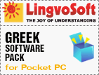 LingvoSoft Greek translation software pack for Pocket PC