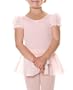 Danskin Girls 7-16 Puff Sleeve Leotard With Skirt,Theatrical Pink,L (12/14)