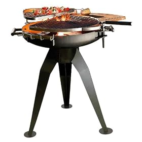 La Hacienda Cordoba Twin Grill Charcoal BBQ Firepit