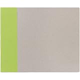 American Crafts 12-Inch by 12-Inch D-Ring Modern Scrapbooking Album, Key Lime