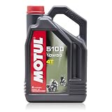 MOTUL 5100 ESTER 10W50 半化学合成エステルベースオイル (並行輸入品) 4L