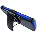 LG G3 VIGOR Case Cover (not for G3) 3-items Bundle-HERCULES Dual- Layer Hard/Gel Hybrid Kickstand Armor Case w/ Holster (Black/Blue)+ICE-CLEAR(TM) Screen Protector Shield(Ultra Clear)+Touch Screen Stylus