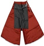Extreme Kung Fu Ninja Style Raver Pants (Burgundy & Black)