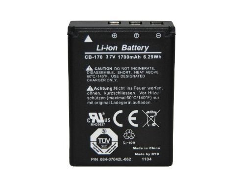 Aiptek CB-170 Ersatzakku f&uuml;r Camcorder AHD H23 (3,7V, 1700mAh) Preisvergleich