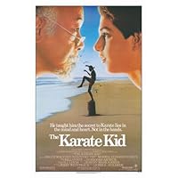The Karate Kid Poster 27x40 Ralph Macchio Noriyuki Pat Morita Elisabeth Shue
