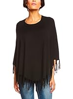 SO Cachemire & Knitwear Poncho Paola (Negro)