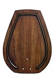 Emerson B93HCW Hand Carved Blades, 18-Inch Long, 14-Inch Wide, Walnut, Set of 4