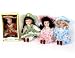 Poupée de porcelaine lot de 4