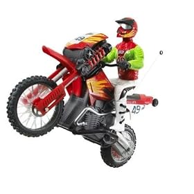 Tyco R C Wheelie Cycle 49 MHz by Mattel