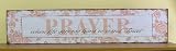 Wooden Vintage Prayer Wall D&eacute;cor Plaque (30 inches)