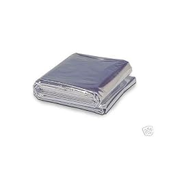 EMERGENCY/SURVIVAL BLANKET 84"X52", Single