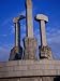 Monument to Party Foundation (Sickle, Hammer and Brush), P'Yongyang, North Korea Photographic Poster Print