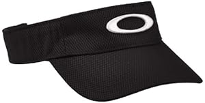 Oakley Hut Golf Ellipse Visor - Gorro, color negro, talla DE: única