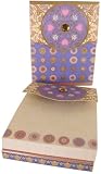 41JUP8RkA3L. SL160  Set of 3 Gold Foil Embellished Pocket Note Pads, Blue Pink Heart Dots