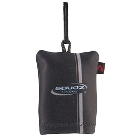 Spudz SPYW25 10x10 Micro Fibre Lens Cloth In Pouch -18% Grey