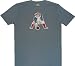 New England Patriots Reebok Throwback Super Soft Vintage Blue Retro Slim Fit T Shirt