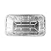 KitchenDance Disposable Aluminum Loaf Pans (25, 1.5 Pound Loaf)