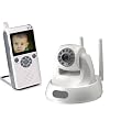 2.5"TFT-LCD PAN / TILT Portable Handheld Color Video safety Video Baby Monitor and 2.4GHz wireless Surveillance system Camera -IR Day & Night, Video & Audio Infant Nursery Monitor