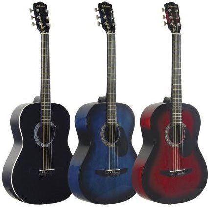 Johnson JG-100 Acoustic Guitar, Blueburst