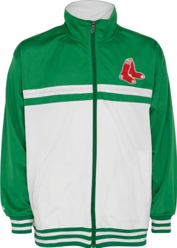 Boston Red Sox Green Lucky Track Jacket