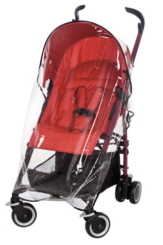 Imagen 4 de Maxi-Cosi 13043867 Mila - Silla de paseo con capota, protector para la lluvia y adaptador para el capazo, color rojo