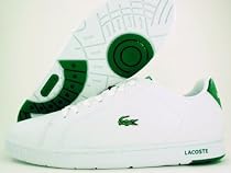 Lacoste Carnaby Retro Mens Shoes White / Green