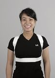 ShouldersBack Posture Strap - Shoulder Positioner - Medium, White