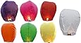 SKY LANTERNS 14 Pack - Assorted Colors