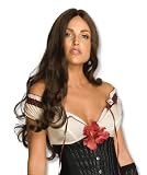 Secret Wishes Jonah Hex Lilah Wig, Brown, One Size