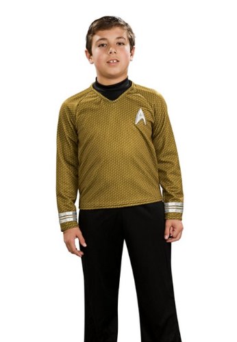 Star Trek Gold Shirt - deluxe Child Costume
