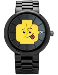 LEGO Hapiness Black/Yellow Adult Watch (9007590)