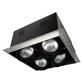 Eurofase TE224B 4-Light Trimless Recessed Multiple Housing by Eurofase