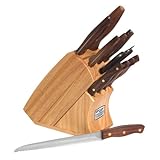 Chicago Cutlery Walnut Signature 12-Piece Knife Set with Block