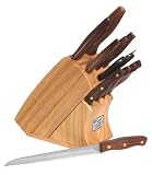 Chicago Cutlery Walnut Tradition 12-Piece Knife Block Set