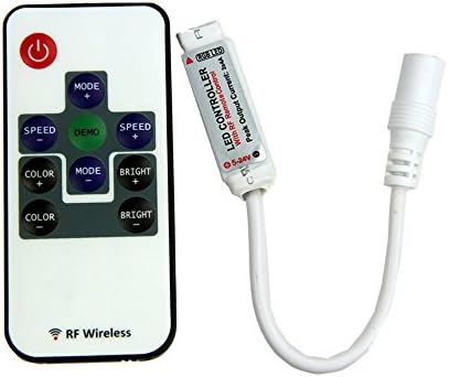 Mini RF LED Remote Controller Wireless For RGB 3528/5050 SMD LED Lights Strip
