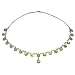 India Jewellery Sterling Silver Rainbow Necklace 17.75 inches (gnklcs270nklc)